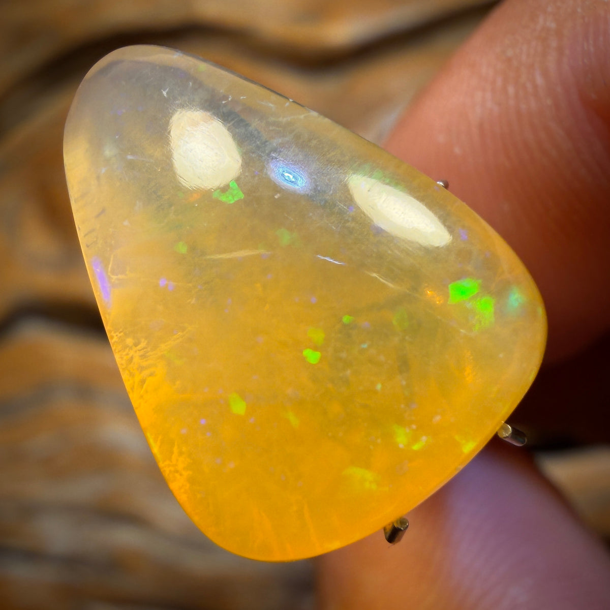 Half Price Wonder! 9.5cts - “Hey Honey”Yowah Nut Pure Golden Crystal Opal