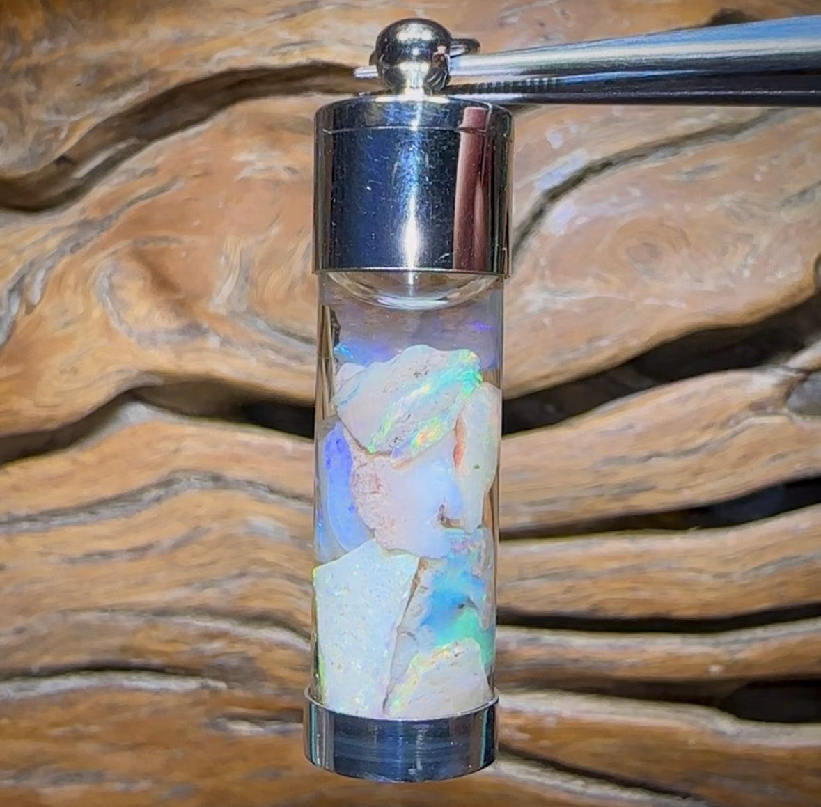 Australian Opal Time Capsule Pendant - Opal Whisperers