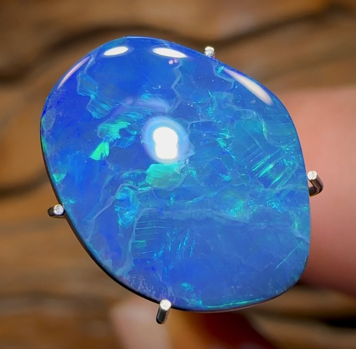 4.8cts - Australian Boulder Opal Doublet - Opal Whisperers