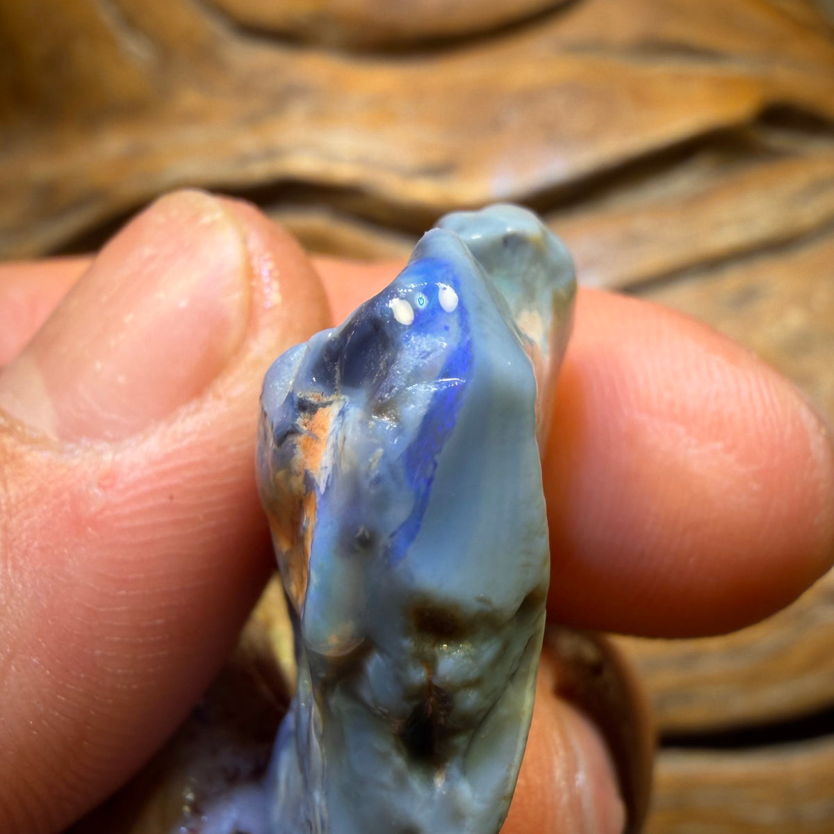 158.6cts - 3x Lightning Ridge Opal Rough Parcel