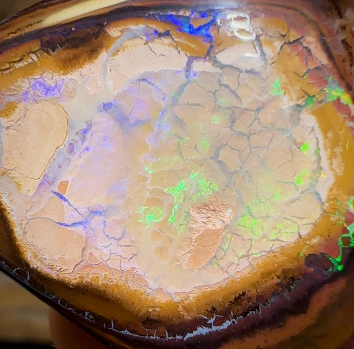 82.8cts - Yowah Nut Crystal Centre. Heritage Collection - Opal Whisperers