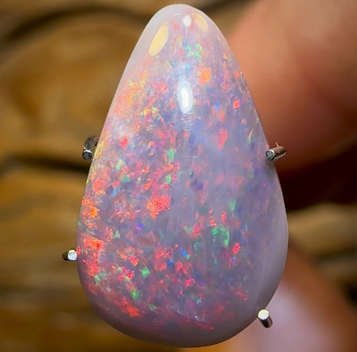 3.2cts - Lightning Ridge Dark Opal