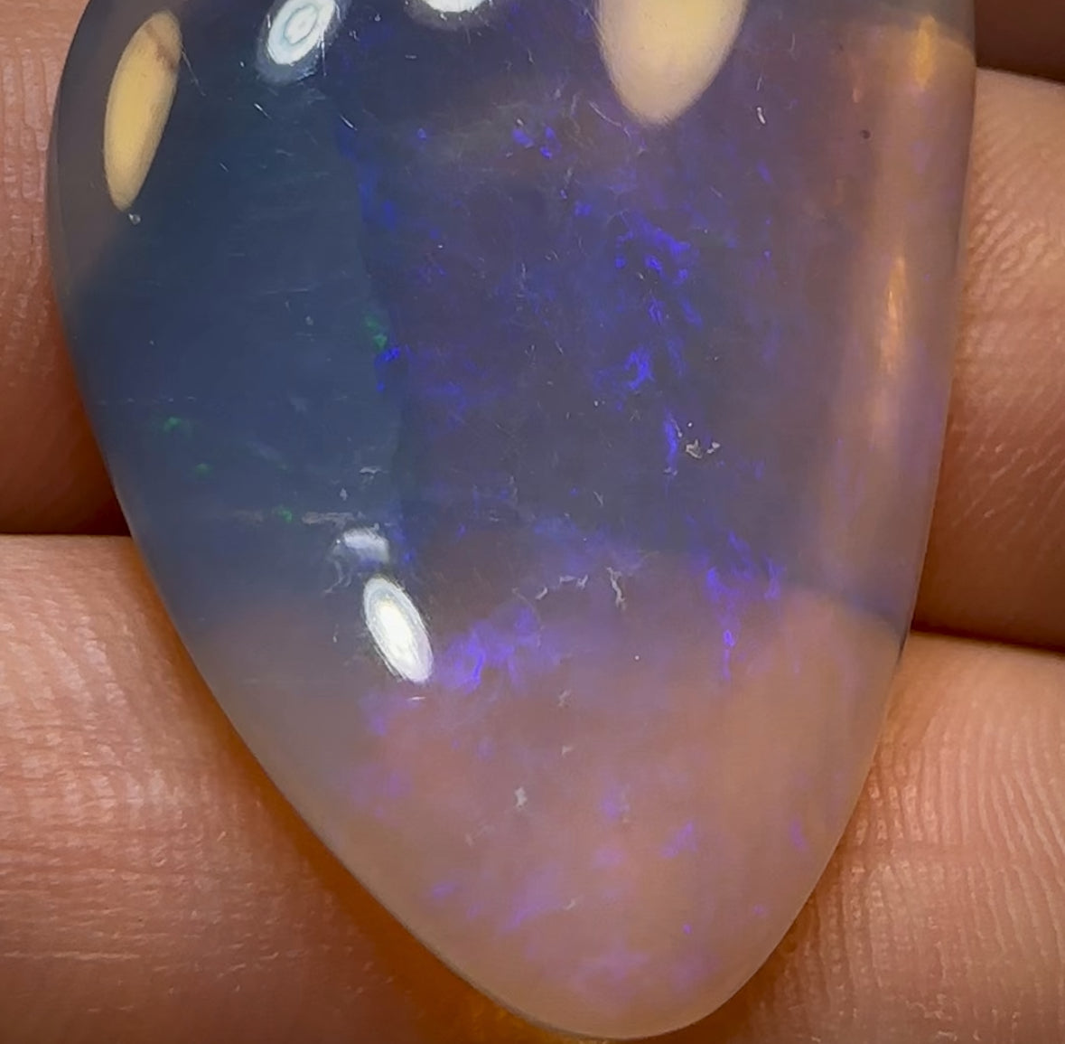 41.1cts - Huge Lightning Ridge Semi Crystal Opal