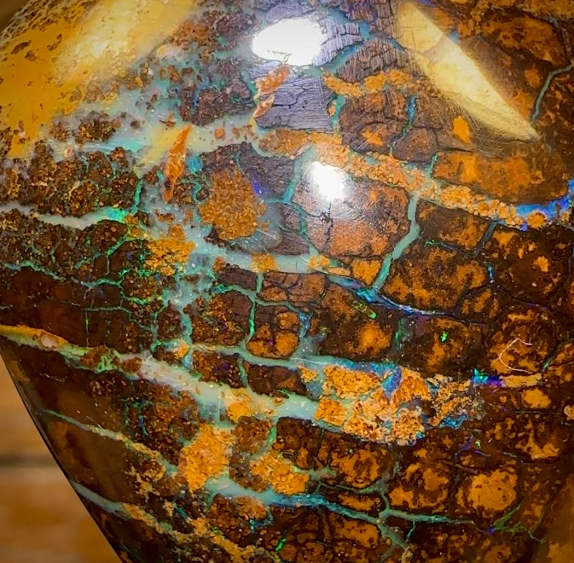 Auction Fall-Through = Your Gain! 🔥 Now More Than 50% Off RRP 🚨 225.6cts - Large Tribal Queensland Boulder Opal from Yowah