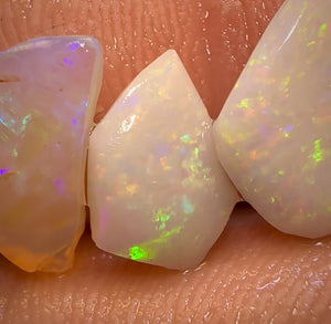 🔨 AUCTION 🔨 10.8cts - 6x Quality South Australian Opal Rubs