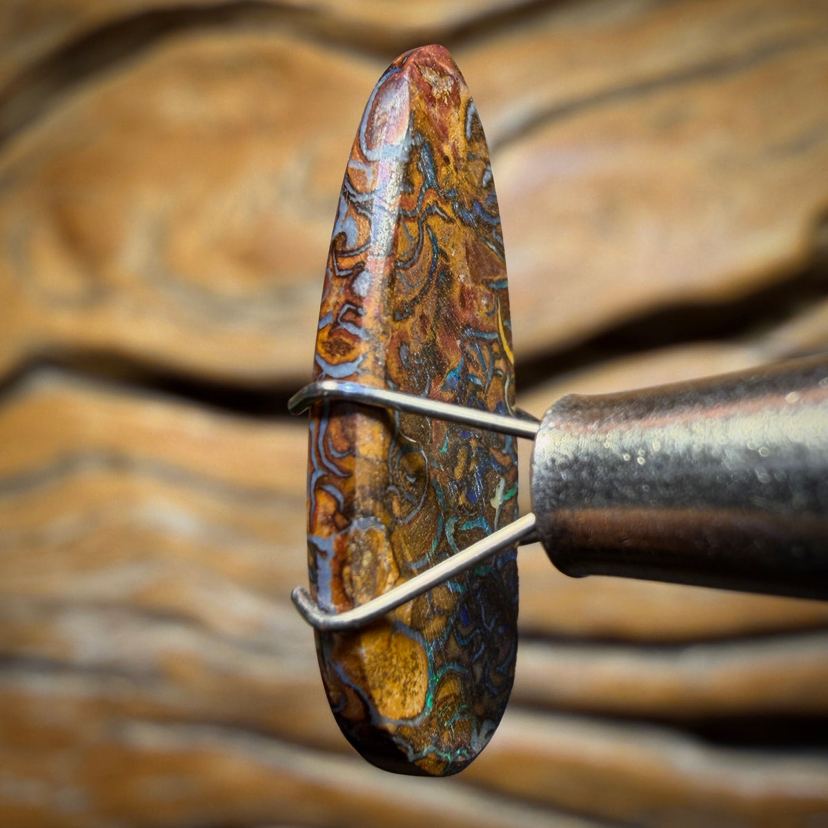 TGIF 4.1cts - Yowah Nut Tribal Opal. Australian Boulder Opal