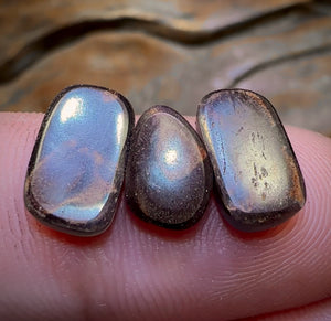 6.2cts - 3x Australian Boulder Seam Opal Wholesale Dealers Parcel