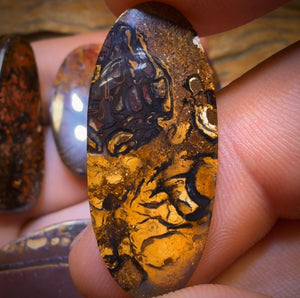 168.4cts - 5x Australian Tribal Boulder Opal’s. Wholesale Dealers Parcel