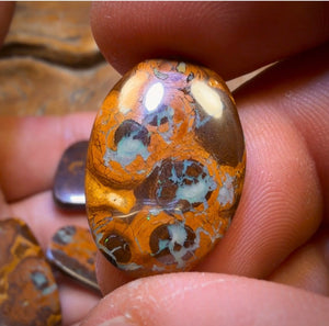 107.8cts - 6x Australian Boulder Opal’s. Wholesale Dealers Parcel