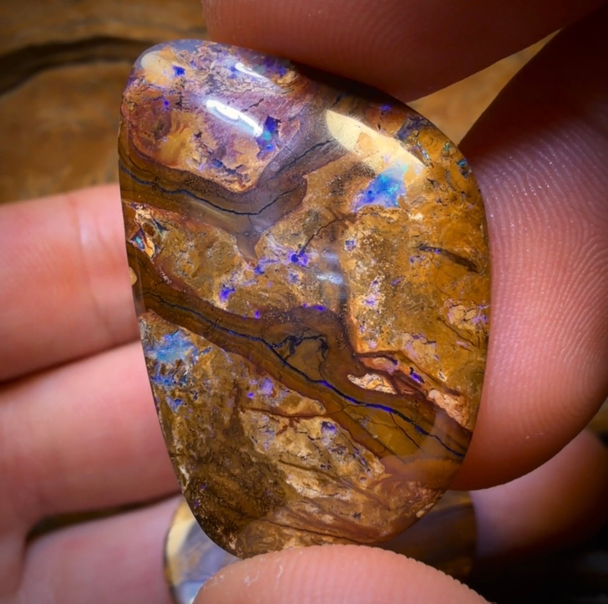 93.2cts - 3x Australian Boulder Opal’s. Wholesale Dealers Parcel