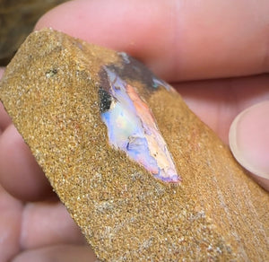 400cts - 3x Queensland Boulder Pipe Opal Rough Rubs - Opal Whisperers