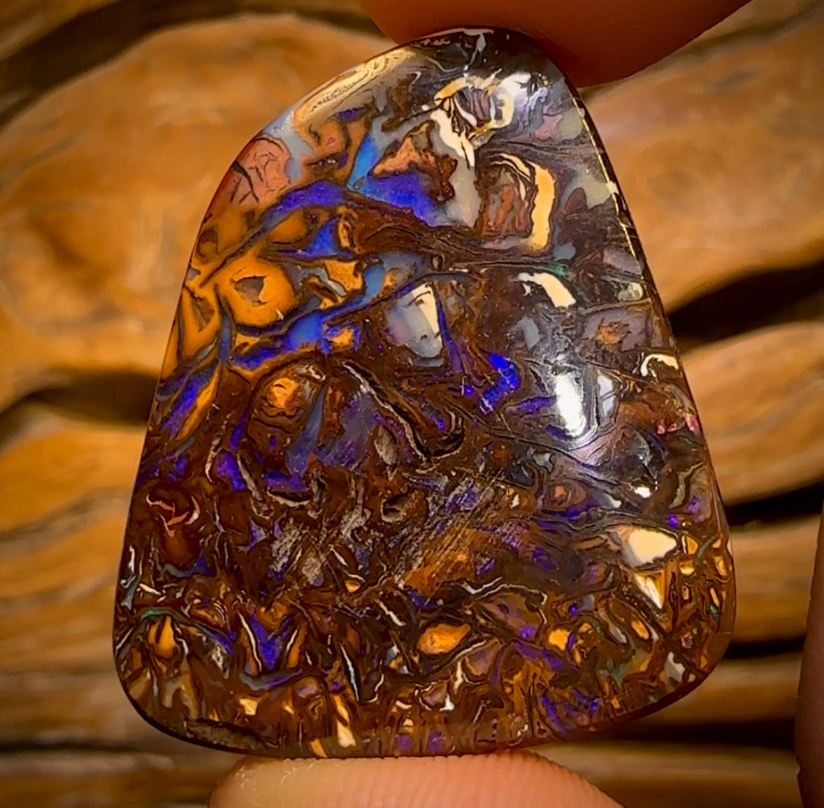 58.4cts - Tribal Australian Boulder Opal from Koroit