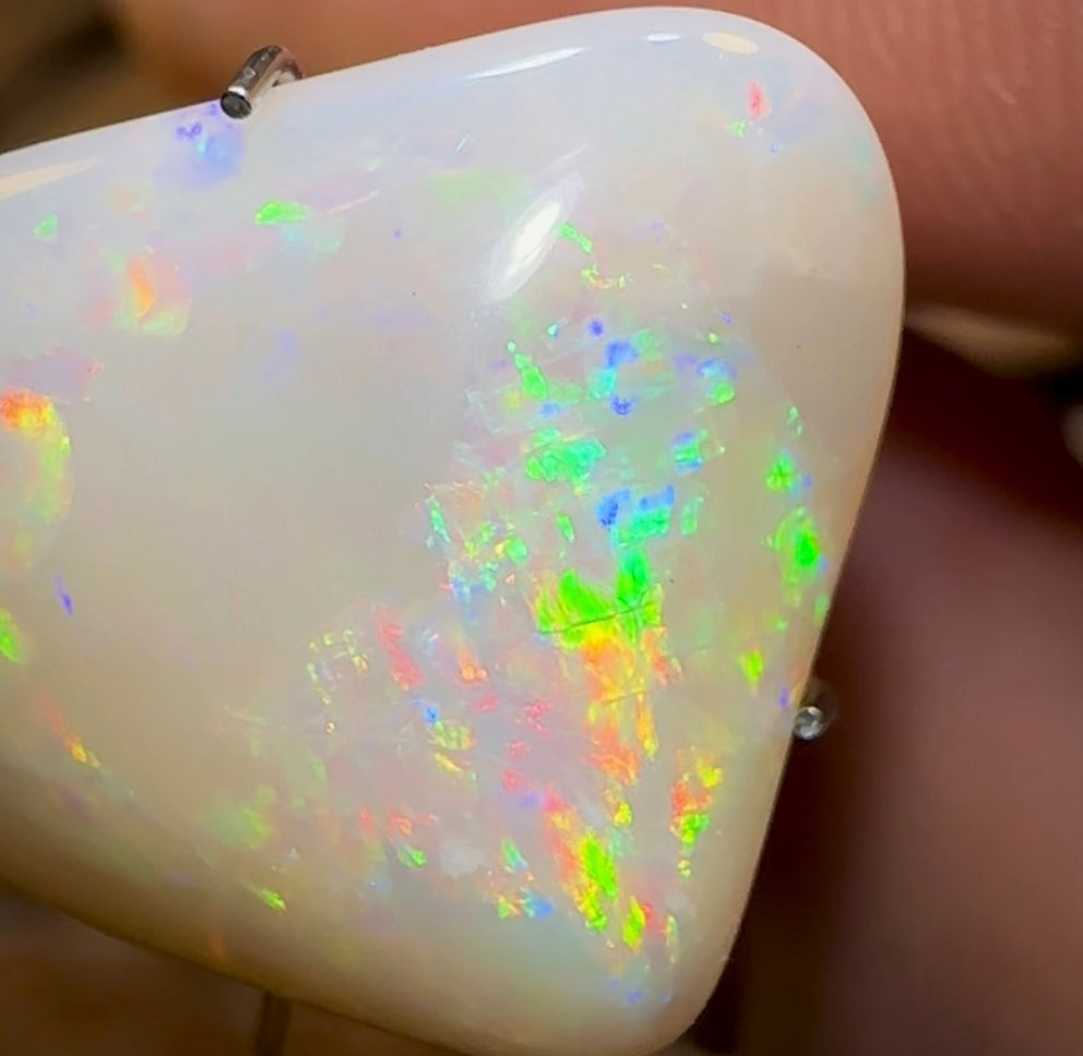 8.8cts - Old School South Australian White “Opal Nugget” from Coober Pedy - Opal Whisperers