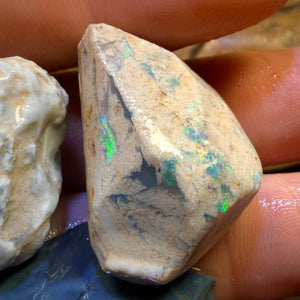 132.8cts - 3x Lightning Ridge Opal Rough Parcel