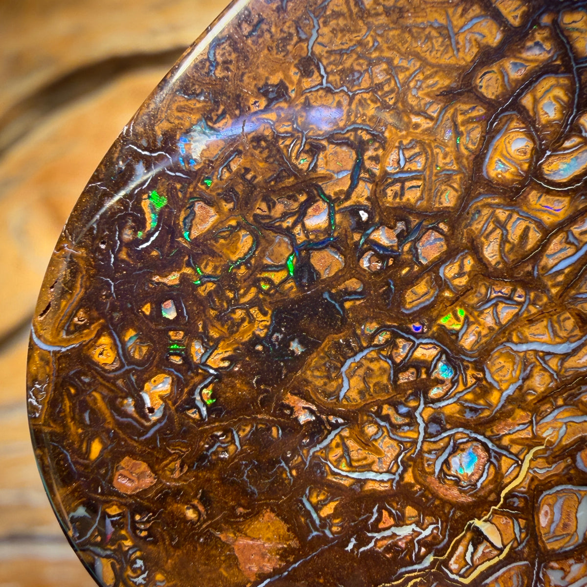 Half Price Card! 68.3cts - Tribal Queensland Boulder Opal from Yowah
