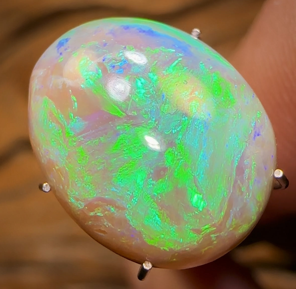 4.95cts - GEM Lightning Ridge Dark Opal