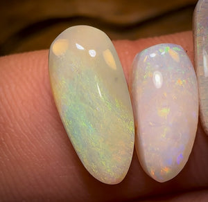 12.8cts - 4x Finished Queensland Boulder Opal Dealers Parcel