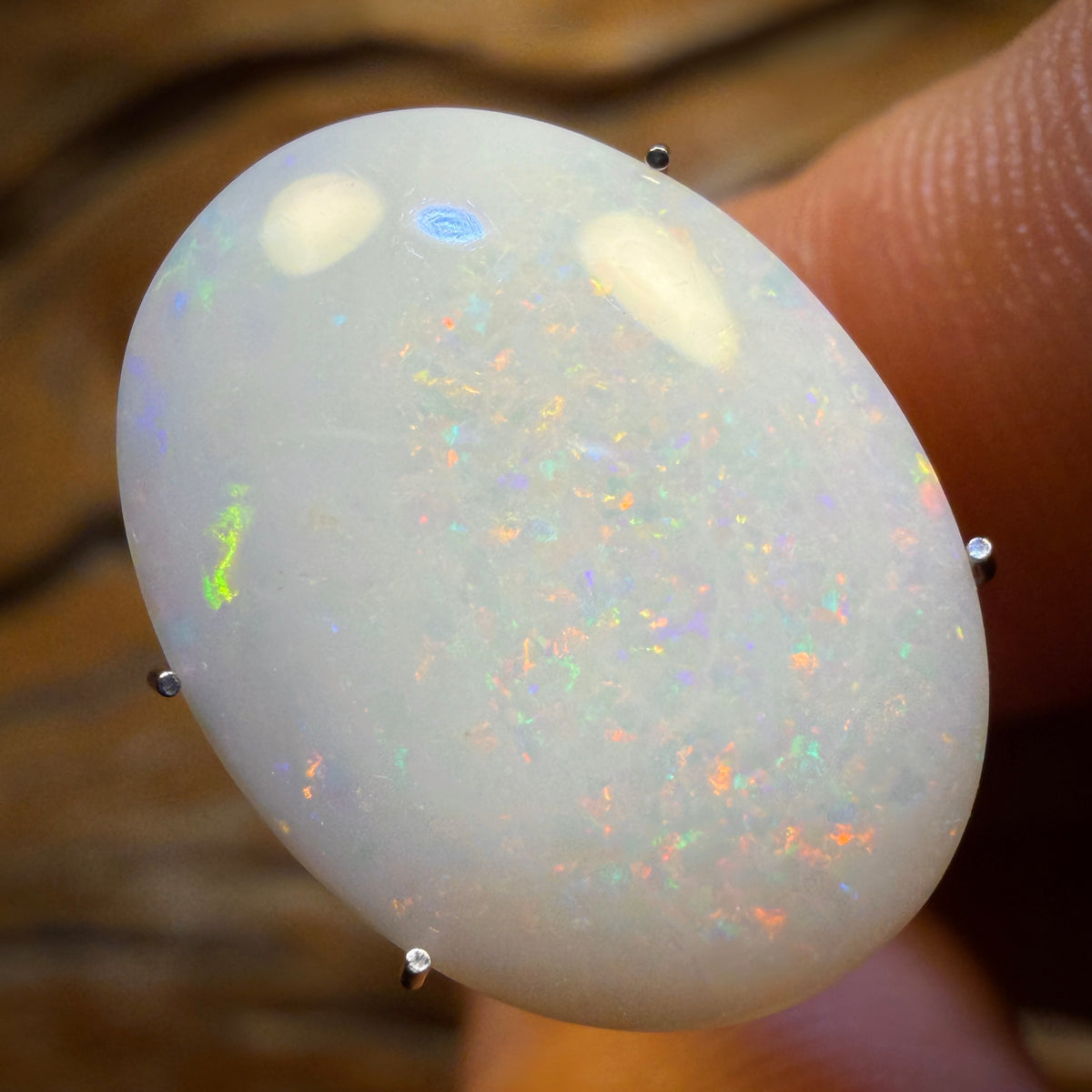 6.7cts - South Australian White Opal from Coober Pedy