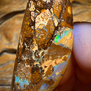 119.6cts - Wood Fossil Replacement Boulder Opal from Yowah