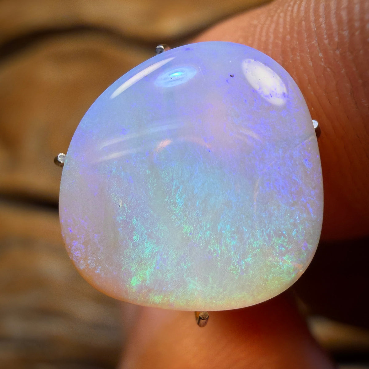4,7 carats - Opale cristal de roche massive d'Australie