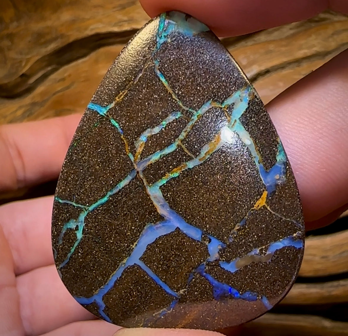 161cts - Large Australian Boulder Opal Pair, one is Double Sided. Only $4/Ct - Opal Whisperers