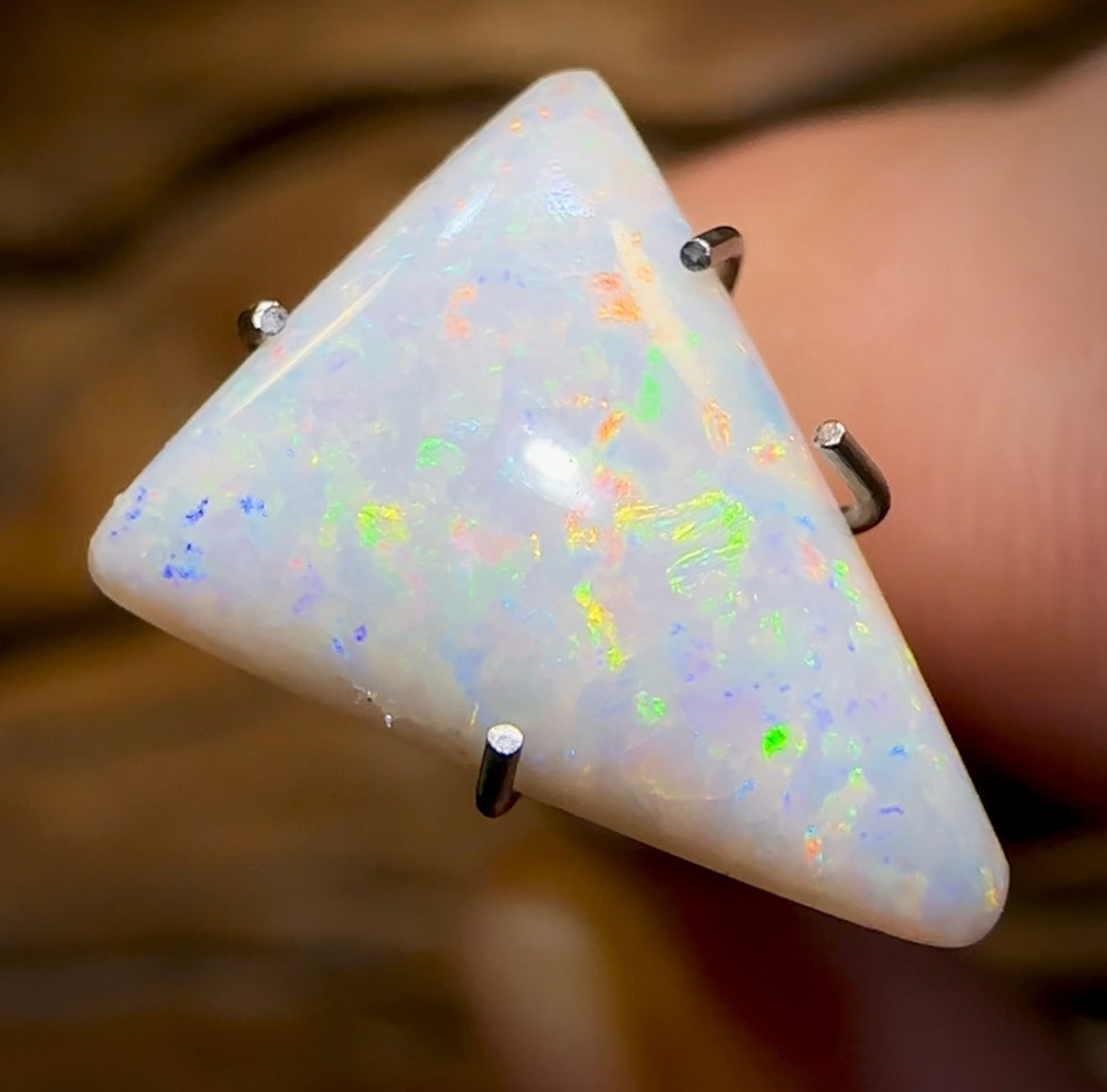 1.45cts - South Australian White Opal from Coober Pedy - Opal Whisperers