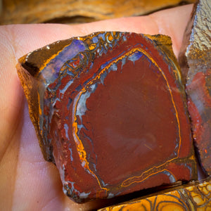 667cts - 3x Yowah Nuss Roh Opal Paket. Australischer Opal
