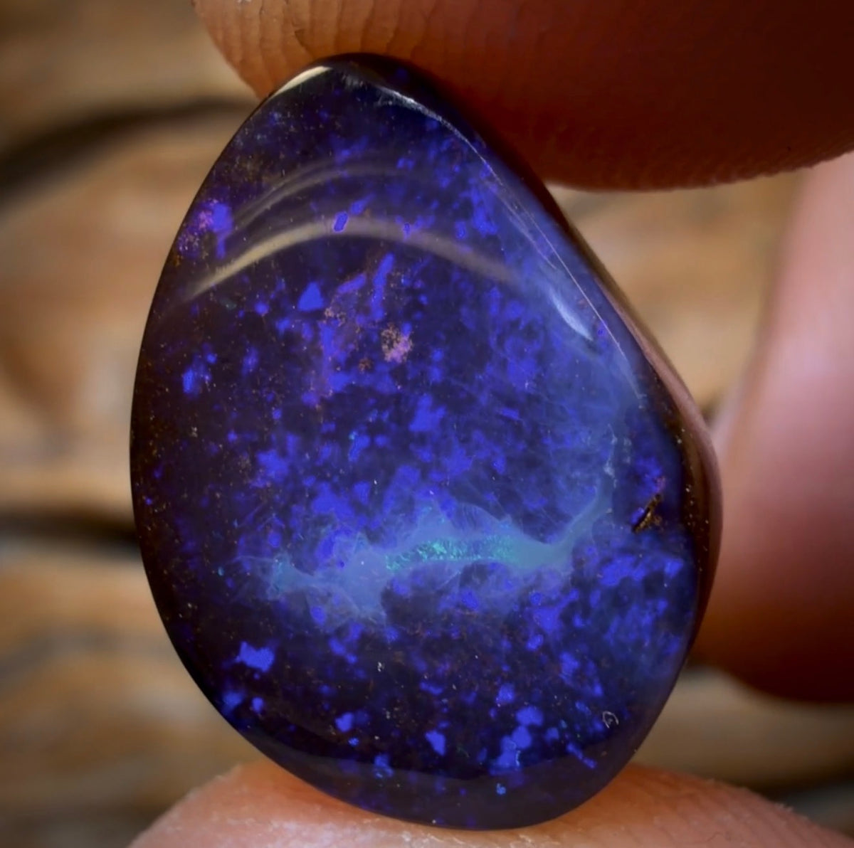 48-Hour VIP Crazy Offer 9.9cts - “Blue Moon” Queensland Boulder Seam Opal