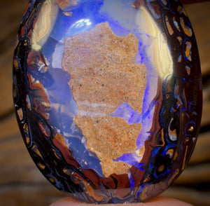 37.6cts - Yowah Nut Kernel Opal. Australian Boulder Opal