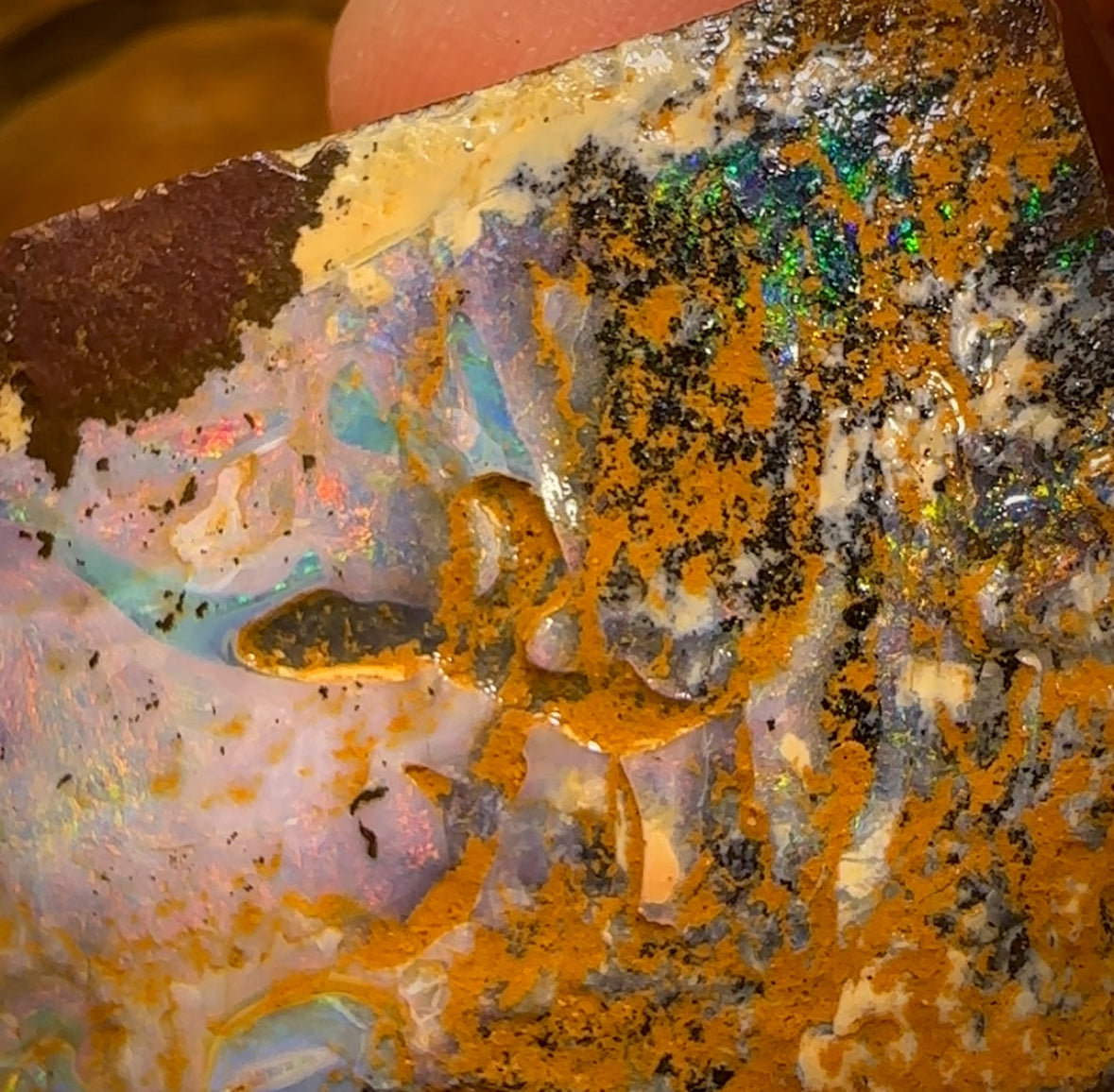 651.5cts - Queensland Boulder Seam Opal Rough Piece