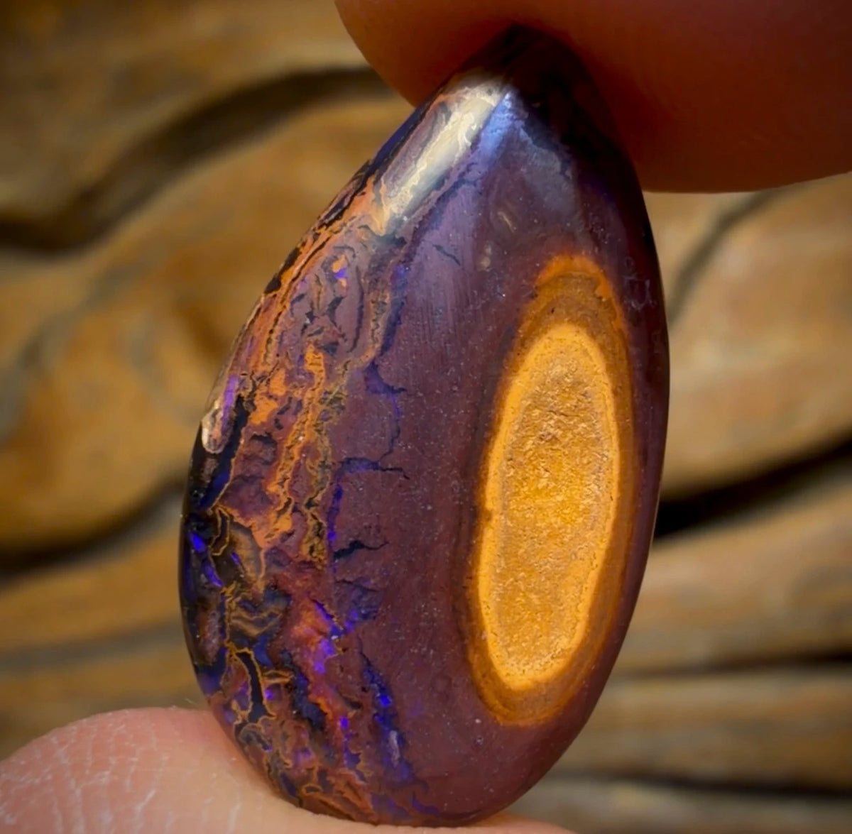 14,8 ct – Tribal Yowah Nut Opal. Australischer Opal.