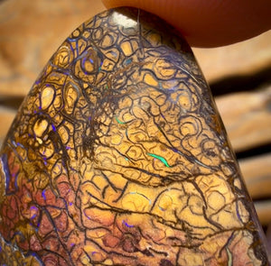 69,9 ct – Tribal Yowah Nut Opal. Australischer Opal.