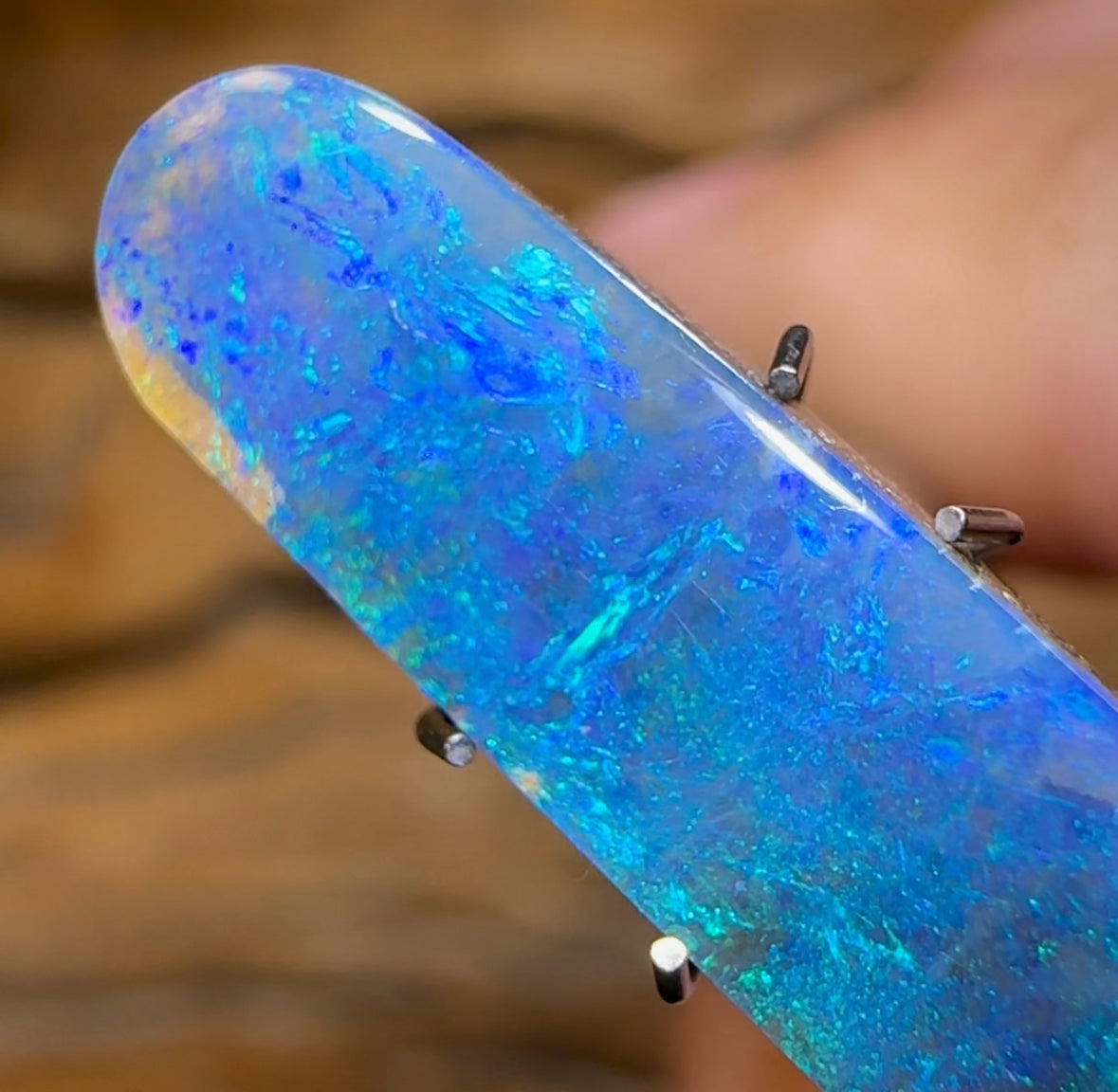 6cts - Winton Seam Opal. Australian Opal - Opal Whisperers