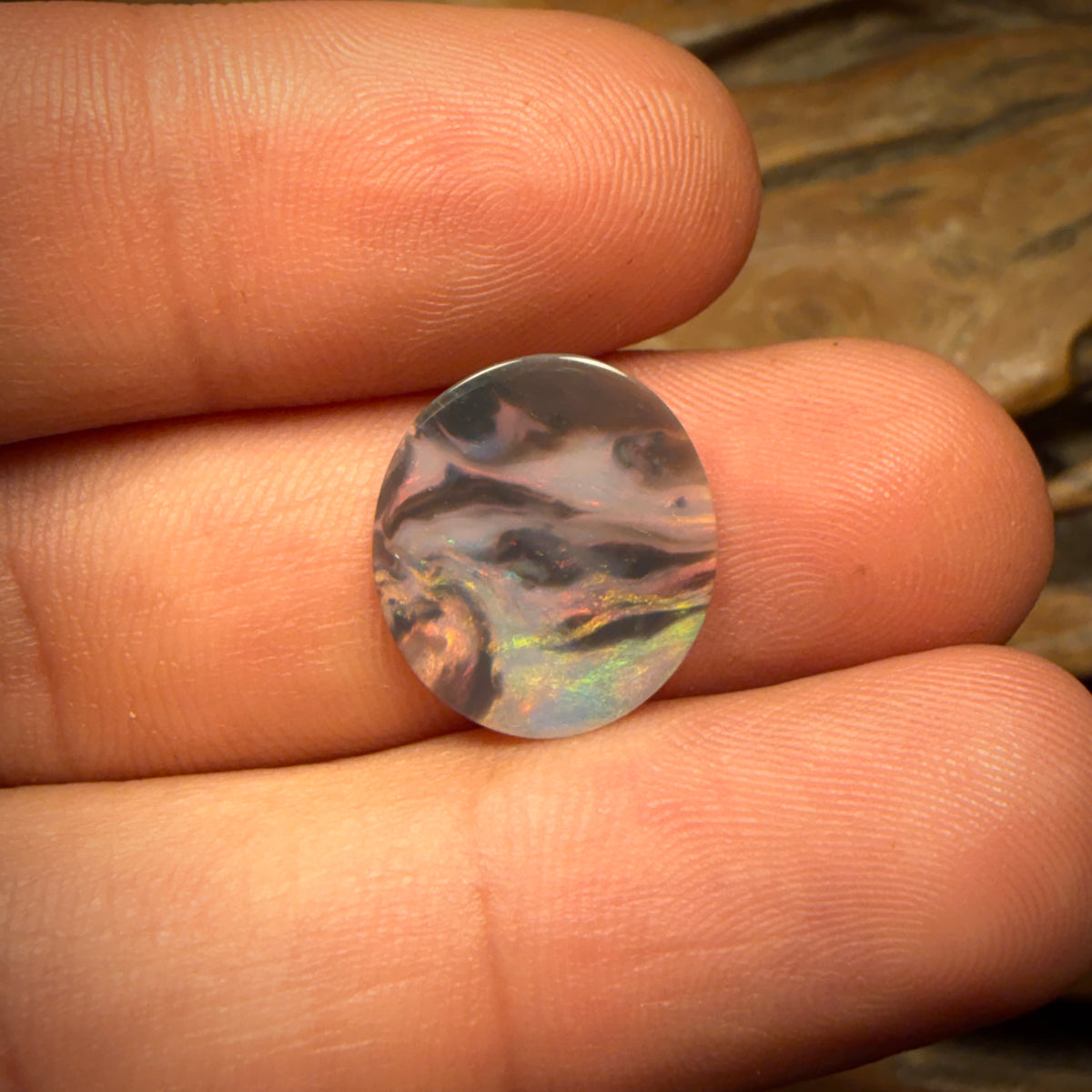 2.1cts - Super Nova Lightning Ridge Semi Black Opal