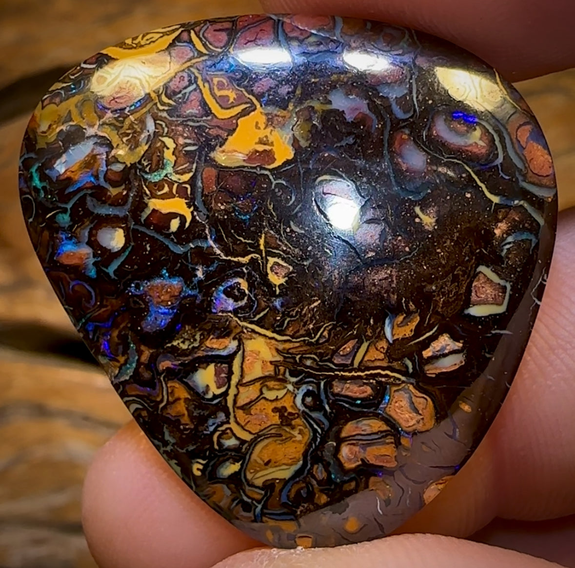 58.1cts - Tribal Queensland Boulder Opal