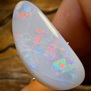 Wild Card!  13.5cts - Big Rare South Australian Opal from Mintabie Inclusions