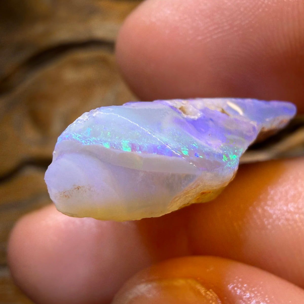 33.1cts - Lightning Ridge Crystal Opal Rough Piece