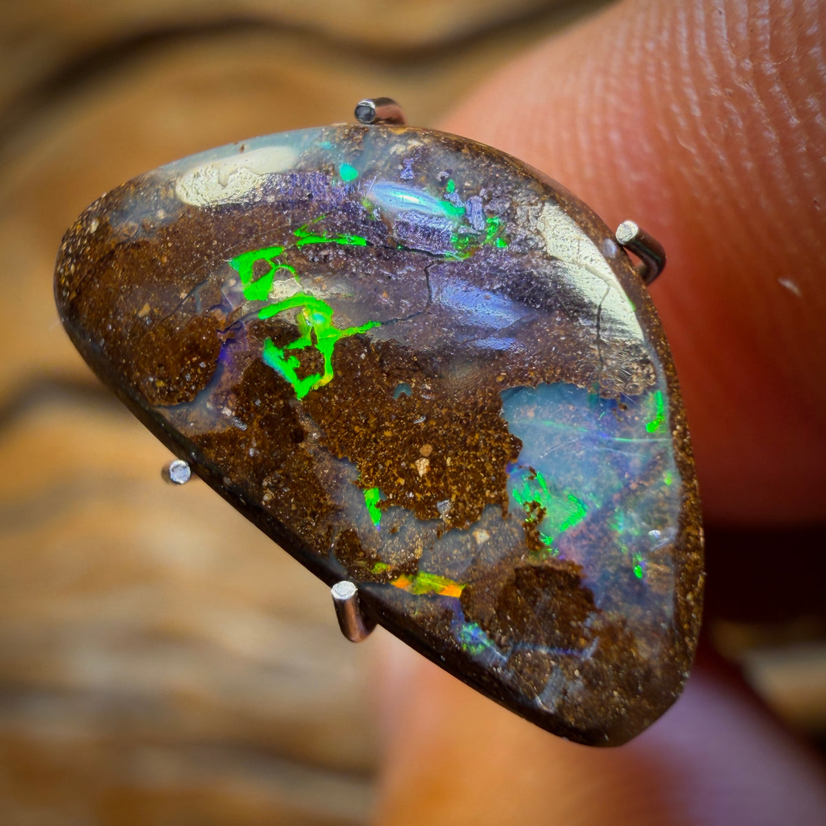3.7cts - Yowah Nut Opal. Australian Boulder Opal