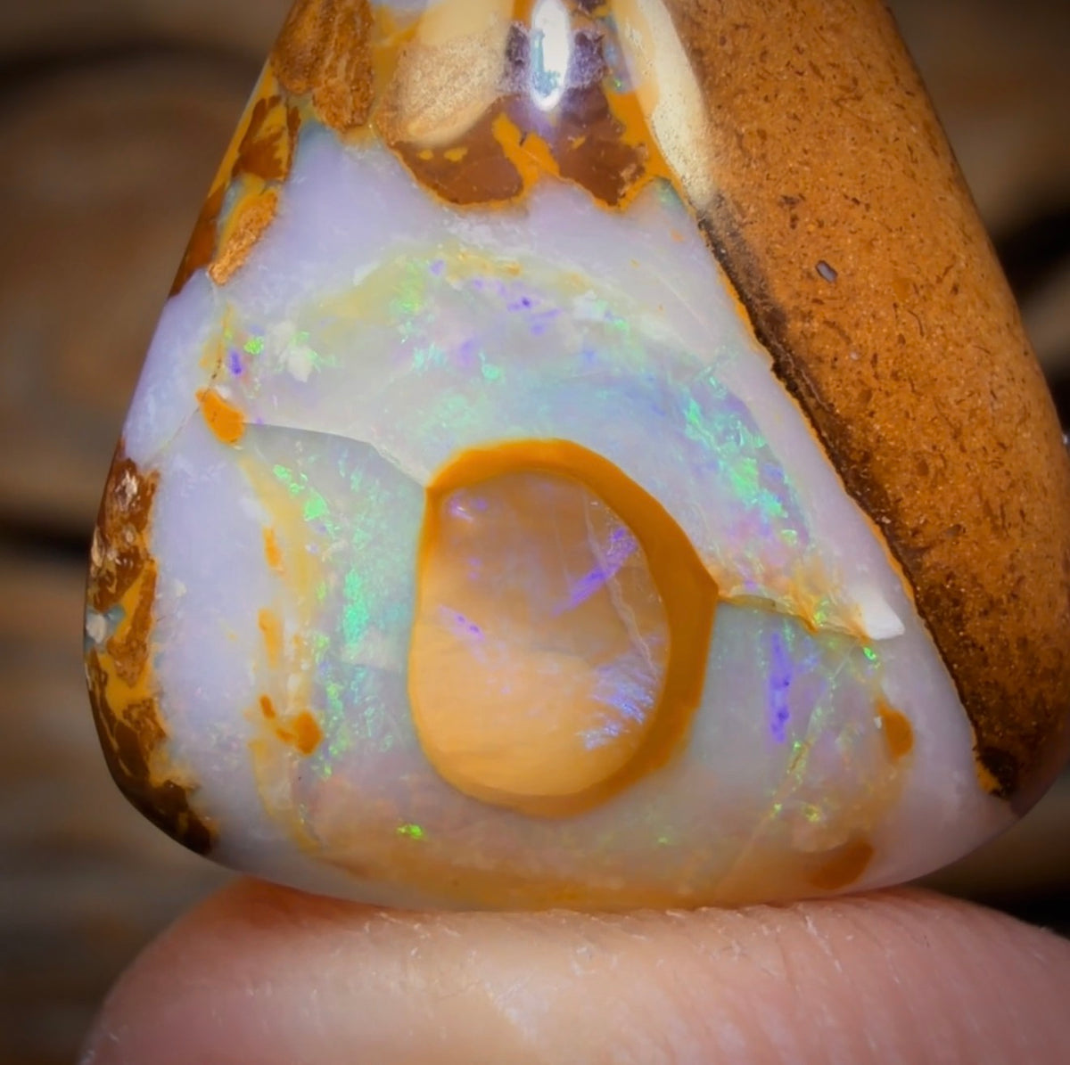 11.8cts - Yowah Nut Opal. Australian Opal