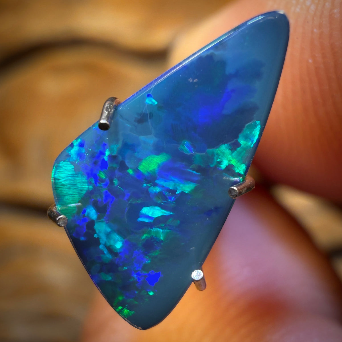 1.2cts - Lightning Ridge Opal Doublet Old School 30+ Yr