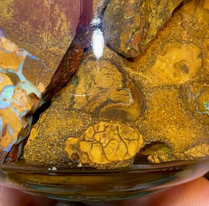 135.1g - Jar of Rough Australian Boulder Opal