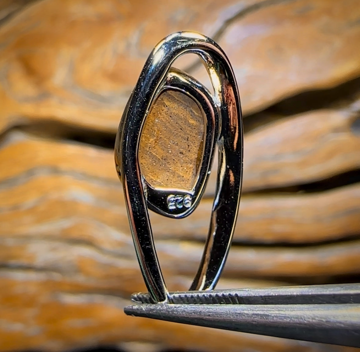 Sterling Silver - Queensland Boulder Opal Doublet Pendant Quality Bargain