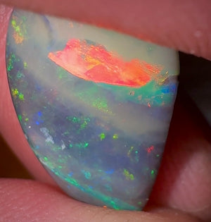 10.75cts - Unique Pattern Solid Boulder Opal Gem - Opal Whisperers