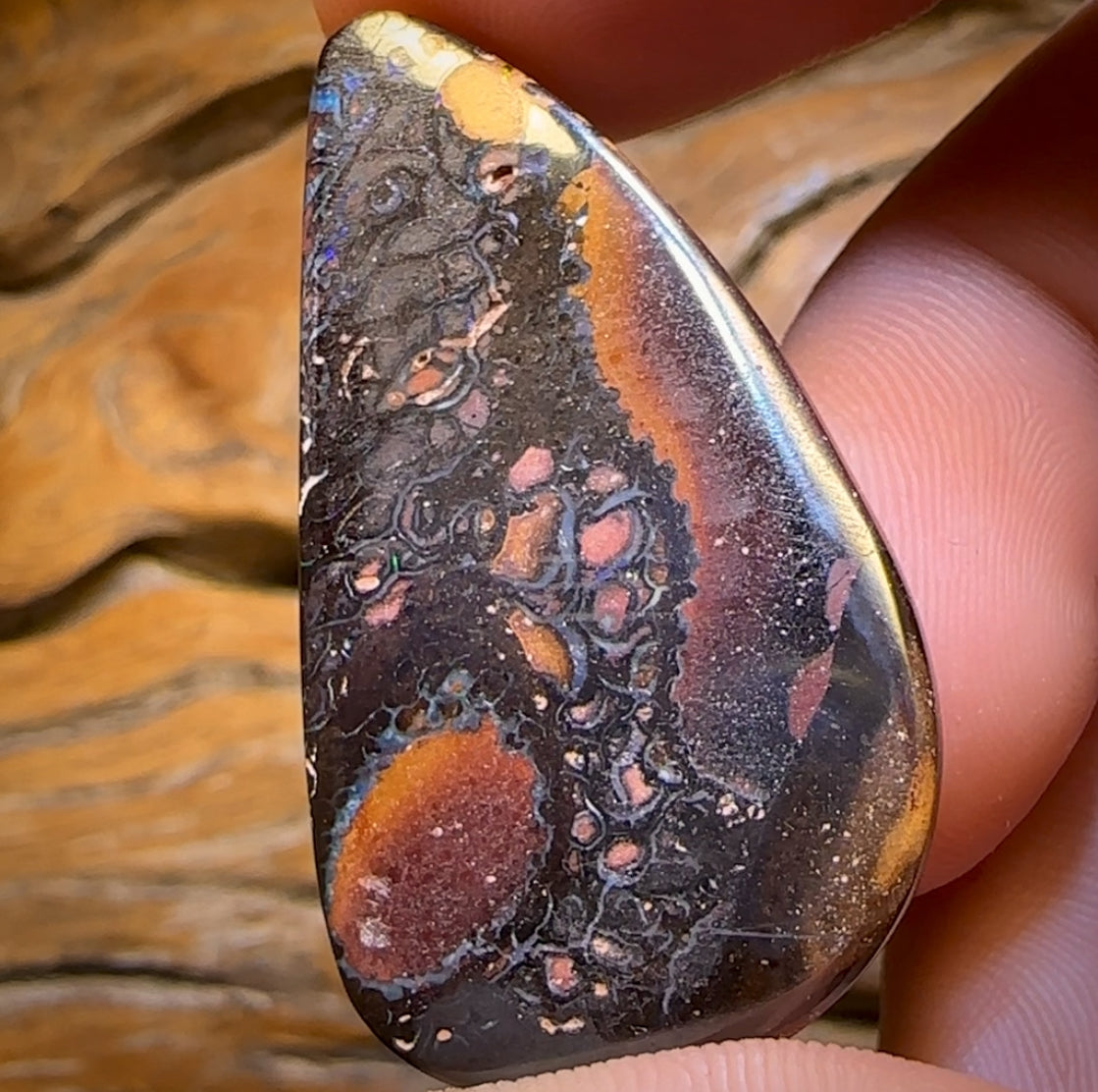 67.5cts - Tribal Queensland Boulder Opal from Koroit