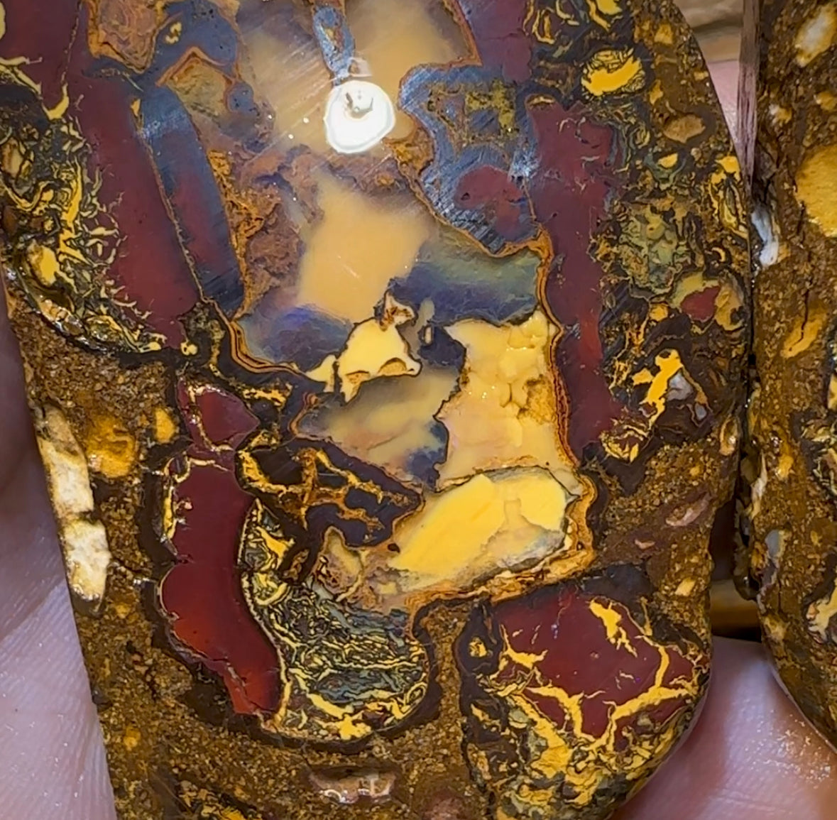 194.6g - Wonderful Yowah Nut Rough Specimen Pair. Australian Boulder Opal - Opal Whisperers