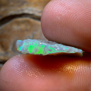 HDW 6.3cts - Lightning Ridge Dark Opal Rough Piece