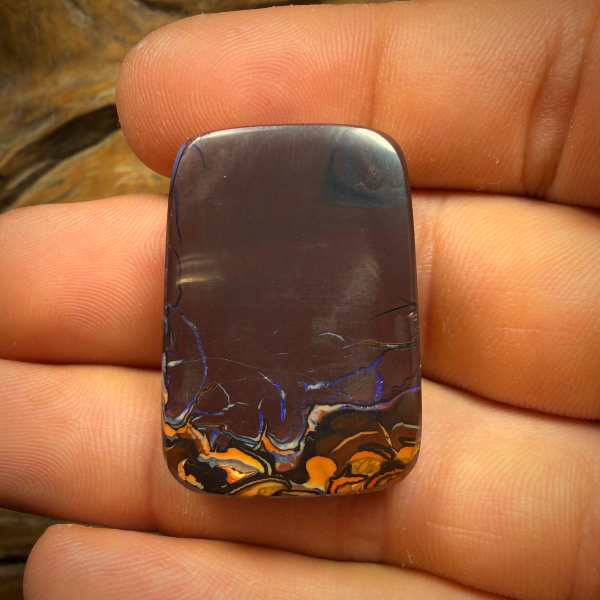 87.9cts - Artistic Tribal Queensland Boulder Opal from Yowah
