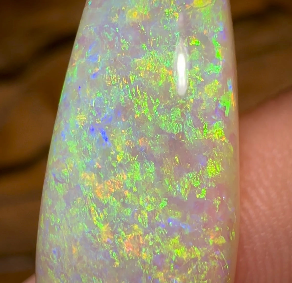 13.7cts - Top South Australian Opal from Renowned Olympic Field - Opal Whisperers