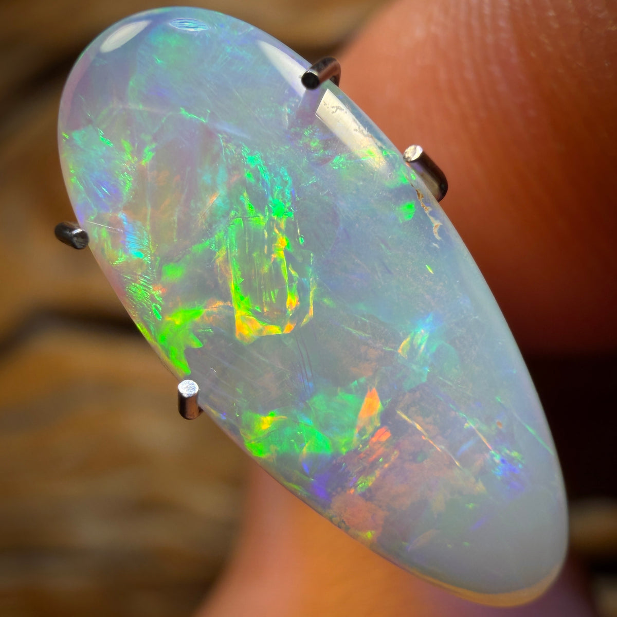 1,5 Karat - Südaustralischer Kristall-Opal aus Andamooka