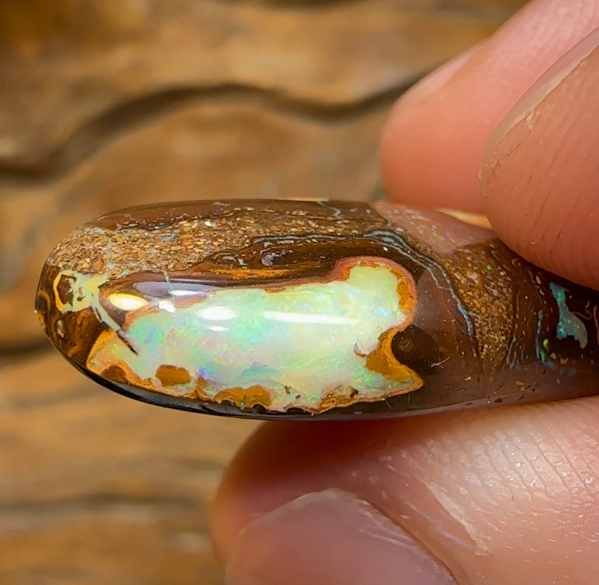 35.8cts - Yowah Boulder Australian Opal - Opal Whisperers
